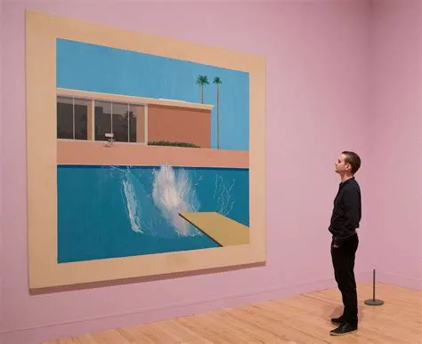  David Hockney: A Bigger Splash - 暢遊於色彩與光影之間！